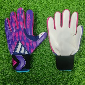guantes adidas morado con rosado