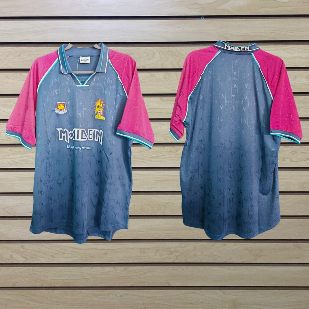 camisa fan iron maiden cuello polo